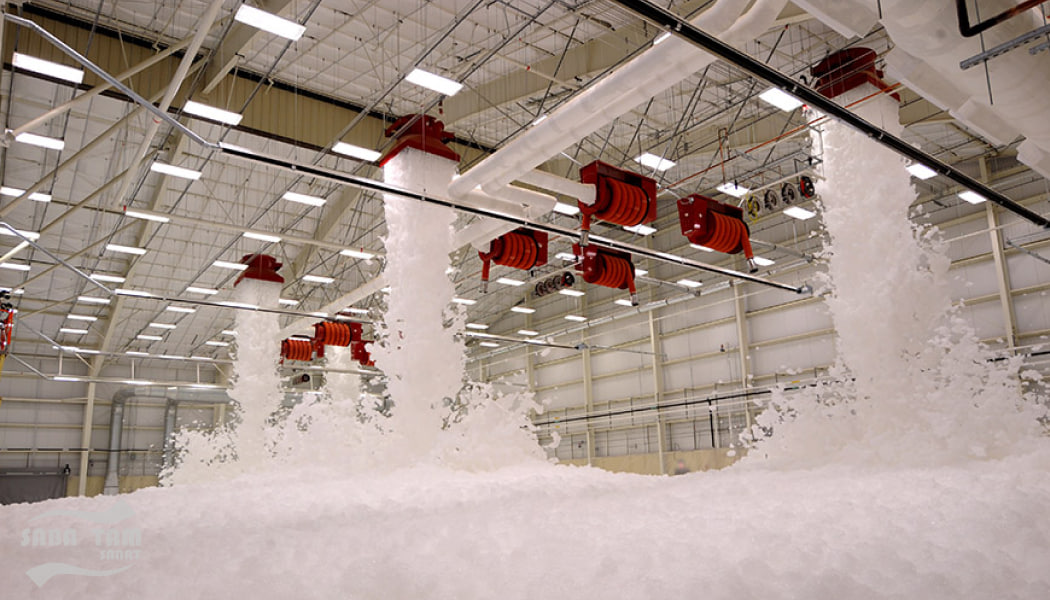 سیستم اطفا حریق سقفی فومی